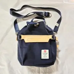 【美品】アッソブ　巾着ショルダーバッグ　AS2OV　　ユニセックス