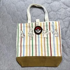 ポケモン キャンバストートバッグ プレミアムベルト付き pokemon