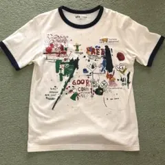 UNIQLO バスキア リンガーTシャツ