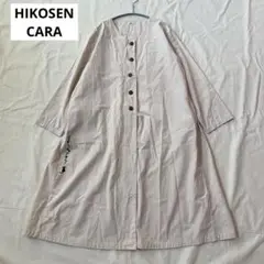 HIKOSEN CARA スプリングコート ねこ刺繍 アイボリー系 ワンサイズ