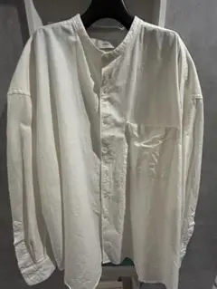 Graphpaper Oxford Oversized Band Collar