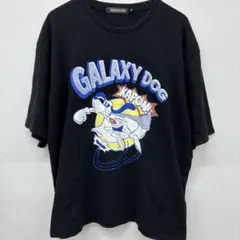 thruxton GALAXY DOG グラフィック半袖TシャツM ○43