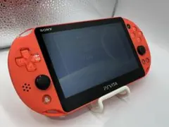 【美品】PS Vita PCH-2000 ネオンオレンジ 本体 SONY