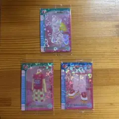オシャレ魔女キャラクターカードセット 3枚