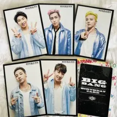 BIGBANG VIP JAPANバースデーカード
