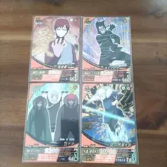 NARUTO　ナルティメットフォーメーション　風の国　4枚セット
