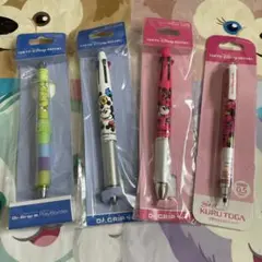 TDR 多色ボールペン&シャープペン4本セット