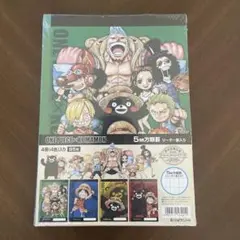 【最終価格】ワンピース✖️くまモン　コラボノート4冊セット　新品未開封