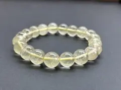 16-6-9.5鑑別書付　高品質リビアングラス　ブレスレット　9.5mm