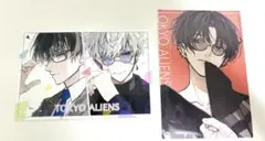 東京エイリアンズ　特典　ポストカード　天空橋翔 雨宮零士 優炎 イラストカード