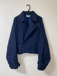 即日発送 JieDa GABADINE SHORT TRENCH JACKET