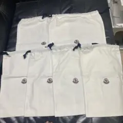 モンクレール MONCLER シューズ袋2枚セット　白　USED 2025年最新】MONCLER シューズバッグ・靴袋の人気アイテム