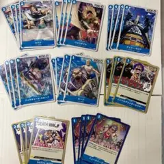 ONE PIECE 頂上決戦 青 C 各4枚セット
