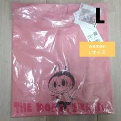 UNIQLO POPMART UT ユニクロ　ポップマート　ラブブ　ピンク L