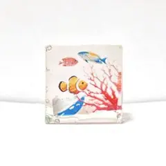 熱帯魚の水槽 ❁⃘クマノミ 置物 インテリア レジンアート