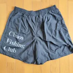 Chaos Fishing Club ショートパンツ ブラック　ハーフパンツ