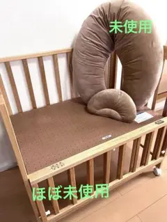 KATOJI (カトージ)ベビーベッドとAILEBEBE授乳クッション