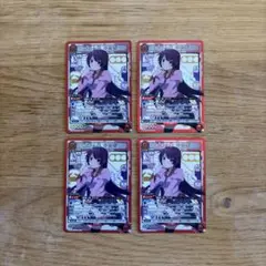 ユニオンアリーナ　物語シリーズ　戦場ヶ原ひたぎ　SR 4枚