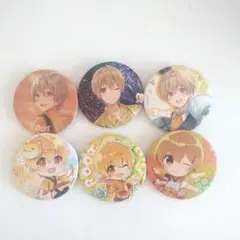 キャラクター缶バッジセット 6個