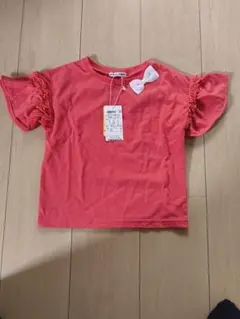 タグ付き　any FAM コーラルピンク Tシャツ 120cm