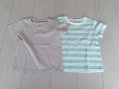 無印良品　Ｔシャツ　９０cm　２枚セット