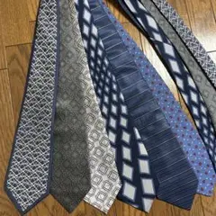 ネクタイセット 幾何学模様 ストライプ ドット