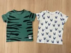 ベビー　Tシャツ ２枚セット　mini rodini seed HARITGE