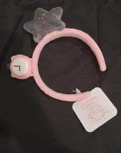 【新品】ちいかわパーク カチューシャ(黒い流れ星)