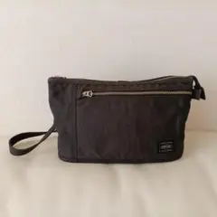 美品 PORTER ポーター SMOKY スモーキー ショルダーバッグ ネイビー