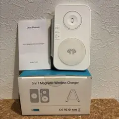 3in1 磁気ワイヤレス急速充電器 T616-F ワイヤレス充電器