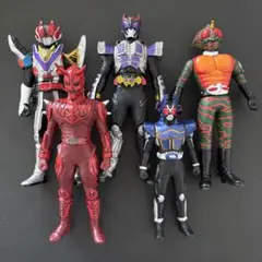 仮面ライダー　5体セット
