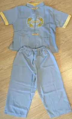 シルク製刺繍パジャマセット 6