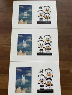 マーくん、リーンちゃん、ズーちゃん、ステッカー　千葉ロッテマリーンズ