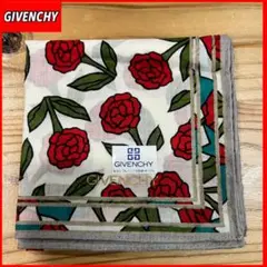 GIVENCHY ハンカチ　新品　花柄　ジバンシィ