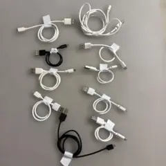 たくさん　10本セット　USB A - Micro USB タイプB