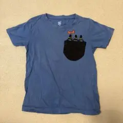 グラニフ Tシャツ 120サイズ 青