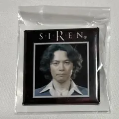 SIREN メニュー画面缶バッジ 竹内多門