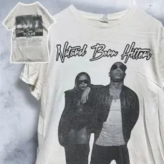 BFLA バンド Tシャツ 古着 白 ナチュラルボーンヒッターズ natural