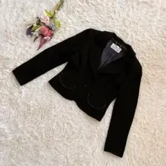 未使用級『courreges』クレージュ テーラードジャケット セレモニー（M）
