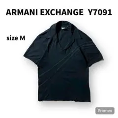 【即購入OK】ARMANI EXCHANGE 半袖ポロシャツ　サイズM ブラック