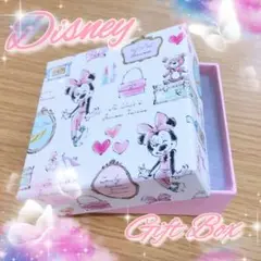 【美品】ミニー ギフトボックス パールホワイト／ディズニー Disney 空箱