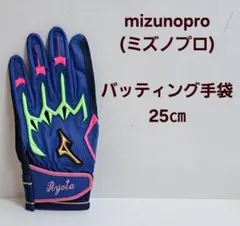 ミズノプロ バッティンググローブ 25㎝ 左手用 未使用品