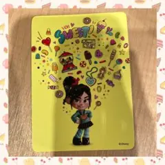 じゃんけんカード　ディズニーストア　ランダム　シュガーラッシュ　ヴァネロペ