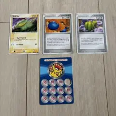 ポケモンカード　コイン&ダメージカウンター　ピカチュウ ラクライ オレンのみ