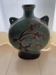 【民藝】出西窯 水差し 花瓶 フラワーベース ピッチャー 作家物 民藝】出西窯 水差し 花瓶 フラワーベース ピッチャー 作家物