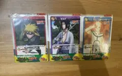 ナルト　NARUTO疾風伝　ミラクルバトルカードダス　非売品　3枚