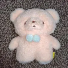サンレモン　たっとん　くま　ぬいぐるみ　テディベア　ピンク