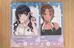9/5まで シャニマス Aviot ポストカード 黛冬優子 和泉愛依