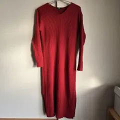 UNIQLOユニクロ レディースロングワンピースMサイズ