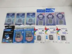0817W 東芝 ADATA他 SD,microSDカード 12点 まとめて